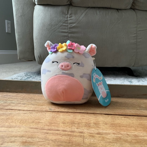 Squishmallows Other - Squishmallows - Rosie - stuffed Cow - 5 inches